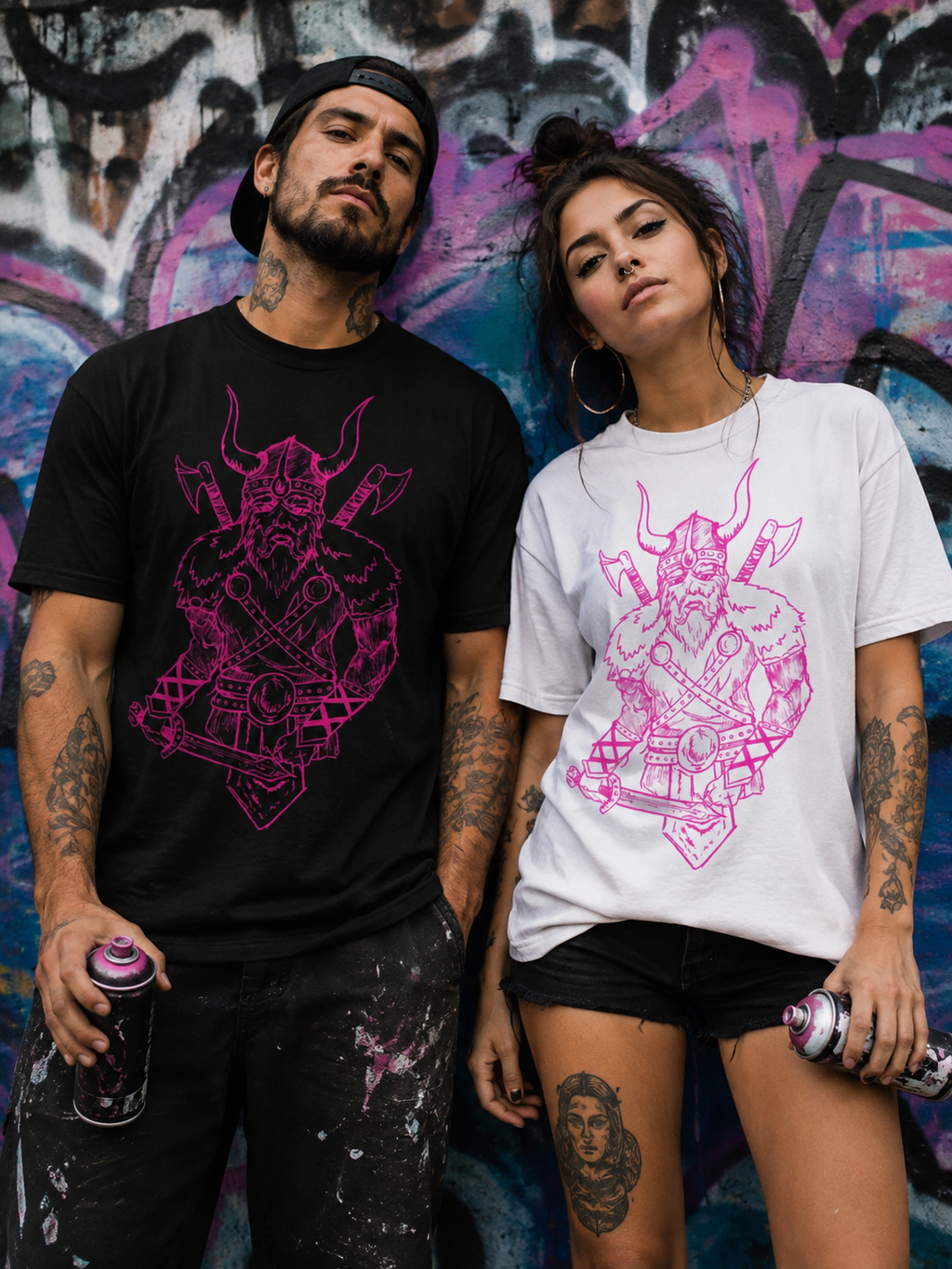 Neon Viking T-Shirt