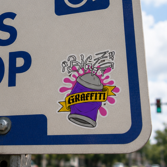 Crushed Can Sticker